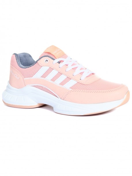 Sneakers σε ροζ χρώμα