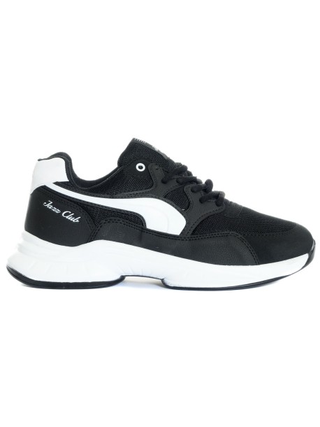 Ανδρικά sneakers σε μαύρο και άσπρο