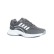 Γκρι ανδρικά sneakers με λευκές ρίγες