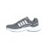 Γκρι ανδρικά sneakers με λευκές ρίγες