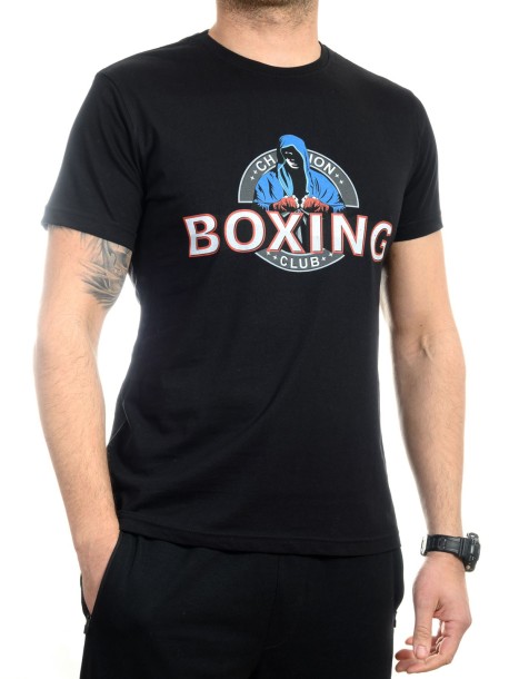 Черна тениска Boxing