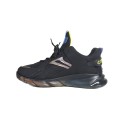 Μαύρα ανδρικά sneakers με χοντρή σόλα