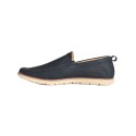 Ανδρικά loafers με τρύπες - μαύρα