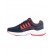 Μπλε ανδρικά sneakers με κόκκινες ρίγες 3