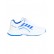 Λευκά ανδρικά sneakers με μπλε ρίγες 1