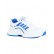 Λευκά ανδρικά sneakers με μπλε ρίγες 2