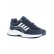 Μπλε ανδρικά sneakers με λευκές ρίγες 2