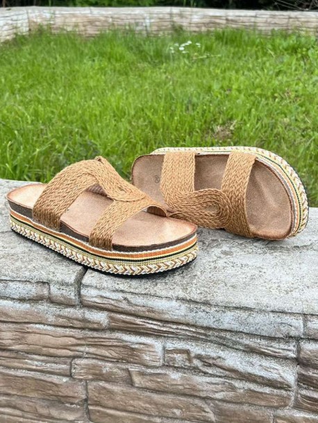 Γυναικείες παντόφλες σε στυλ boho SD8274-7