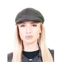 Дамски кожен каскет