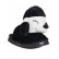 Pantophles Poodle - mavro 1