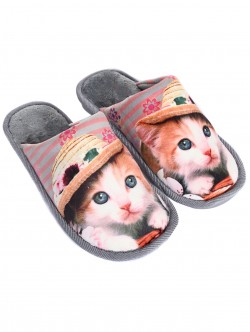 Pantophles gri gataki